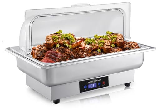 Huxibai Chafing Dishes per buffet, scaldabagno elettrico