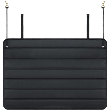 Zocipro Auto Ladekantenschutz Kofferraum 96 x 64cm, Universeller Faltbarer Stoßstangenschutz Hund Kofferraumschutz für Autos, SUVs und Vans, Verhindert Kratzer Durch Hunde und Schwere Gegenstände