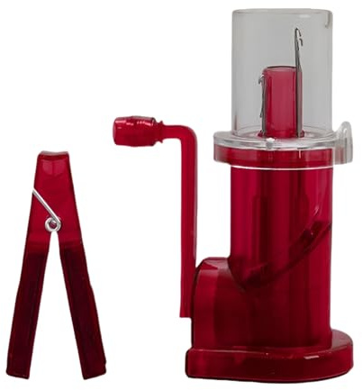 Besreey Macchina per maglieria domestica a mano, a mano, mulino a maglia con manovella, francese a maglia bobina, macchina per maglieria manuale a corda domestica