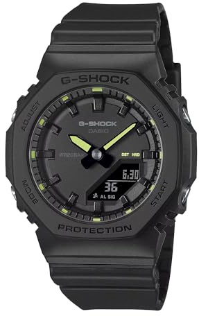 Casio G-shock - Orologio Da Polso Da Unisex Al Quarzo Sportivo Bracciale E Cassa In Resina Di Colore Nero Quadrante Analogico-digitale Nero - GMA-P2100SA-1A2ER