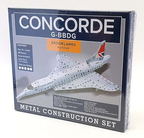 Concorde Metal Construction Model Set