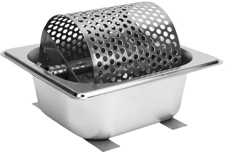 Fockety Stainless Steel Butter Wheel, Butter Roller to Spread Butter Evenly, Large Capacity Bread Butter Spreader Wheel for Camping, Picnic, Party, Restaurant, Barbecue