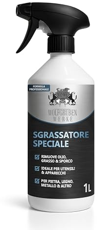 WO-WE Spezial Entfetter Spray – Küchenreiniger & Fettlöser für Küche, Fliesen, Grill, Küchenfronten – 1L