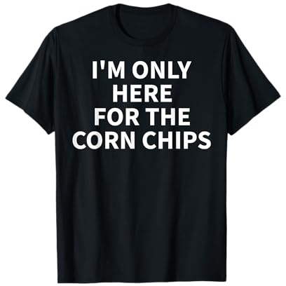 Vêtements de copeaux de maïs - Design Amusant de Chips T-Shirt