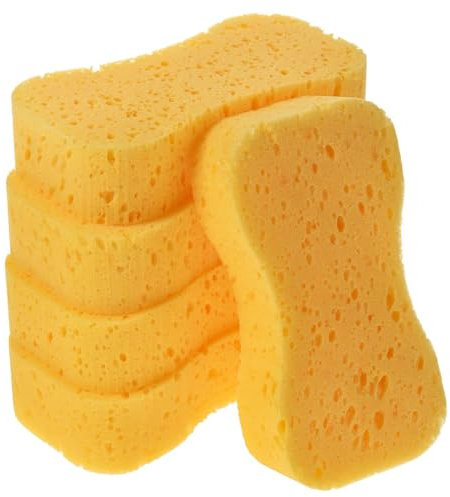 SIDCO Autoschwamm 5 x Universal Schwamm XXL Reinigungsschwamm Fliesenschwamm Pflegeschwamm