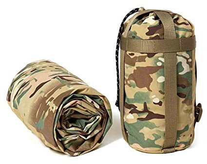 Akmax.cn Bivy Cover Sack für Militär-Armee-Modulares Schlafsystem, wasserdichte Außenschale für Schlafsack, minimalistischer Tarnschutz