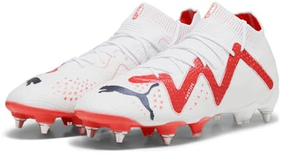 PUMA Men's Future Ultimate Watch, VIT svart ELD orkidé röd, 8.5 UK, Lives Svart ELD Orkidé Röd, 8 UK