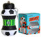Lionstrike Kinder-Sport-Trinkflasche, Fußball-Geschenke für Jungen und Mädchen, zusammenklappbare Fußballflasche (550 ml)
