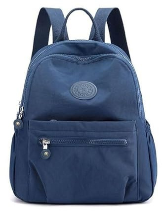 Constprog Waterproof Small Backpack Rucksack Large Capacity Shoulder Bag Travel (Blue)