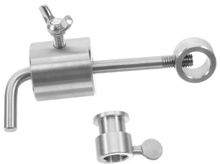 DECOMELODY Gegengewichte Für Drehspieße Ausgleichswerkzeug Für Grillspieße Gewichtsausgleich Für Bratspieße Edelstahl-gegengewicht Für Bratroste Einstellbares Gegengewicht Für Drehspießstange