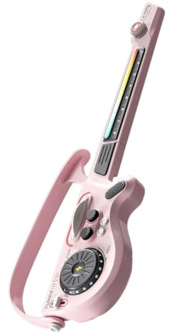 Chitarre Elettriche Per Bambini Chitarre Elettriche Pieghevoli - Giocattolo Educativo Per Strumenti Musicali Senza Corde, Giocattolo Educativo Per Basso Musicale Con Sensore Tattile | Mus