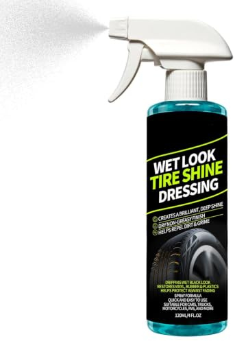 Blankgörande Däckmedel med Glans för Bil 120ml Fordonshjul Dressing &