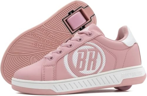 BREEZY ROLLERS Schuhe mit Rollen für Kinder I Rollschuhe-Sneaker Kids I Von Kinder Straßen-Schuhen zu Rollschuh in wenigen Sek. I Patentiertes Klick-System I Turnschuhe mit Rollen für Mädchen & Jungen