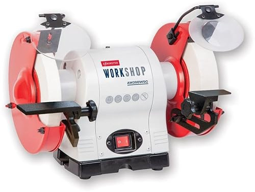 Axminster Workshop AW200WSG Wide Stone Grinder - 230V
