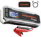 WOLFBOX Jump Starter Power Pack, 3000A Car Battery Booster for 12V Vehicle with 65W Quick Charge, Car Jump Starter Power Bank for 8L Gas 6L Diesel Engine with LED Light, Jumper Cables