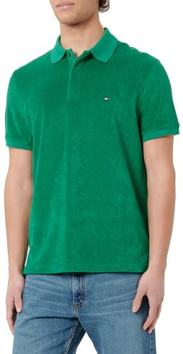 Tommy Hilfiger Micro Towelling Reg Polo Mw0Mw30770 éponge, Green (Nouveau Green), XXL Homme