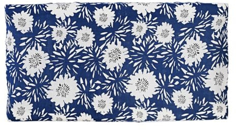 Omslagslock – reservöverdrag för barn 90 x 40 cm | mjuk och elastisk med | djur- och blommotiv | Lämplig för flickor, avtagbart och tvättbart tyg