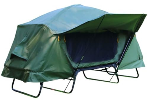 Tienda de campaña para cuna, cama elevada, de doble capa, impermeable, para exteriores, con ventana y bolsa de almacenamiento, ideal para senderismo y picnic