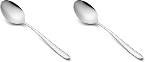 Arcos Cuchara para Servir de Acero Inoxidable 18/10, Monoblock de una Pieza, 265 mm, Ideal para Cocina, Serie Berlin (Paquete de 2)