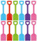 Top Toys 4U Set Of 12 Mixed Colour 9 Small Kid's Plastic Beach Spade