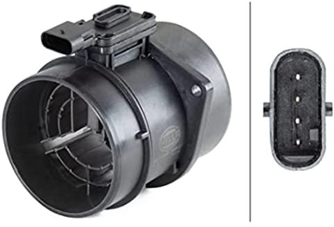 HELLA 8ET 358 095-271 Luftmassenmesser - 4-polig - Rohrstutzen - mit Rohrstutzen