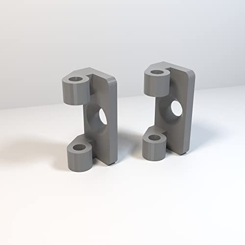 2PZ Ricambio Cerniere Cassetta Enel K Serie CR/CPRM Contatore Gancio