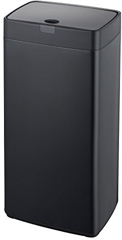 Dihl Black 45L Kitchen Bin with Motion Sensor Lid, Automatic Battery Operated Trash Can, Hygienic Waste Disposal, 45 Litre Capacity, Black