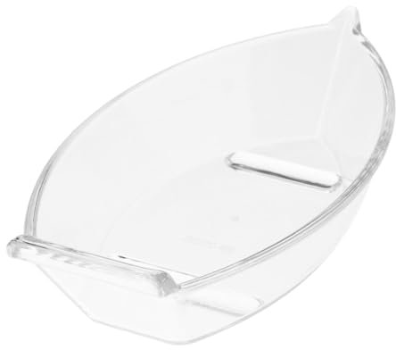 SECFOU Ciotola Per Salsa Di Soia, Piatto Da Catering Piccolo in Ceramica, Ciotola Per Immersione Versatile Per Salse e Snack, Per Cene in Famiglia e Buffet 13,5x7,5x3,7 Cm