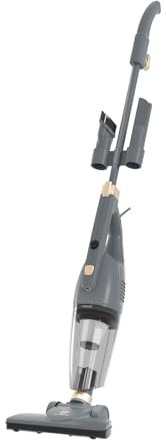 SUPERLEX Stielstaubsauger mit Kabel 600W 13kPa Starker Staubsauger mit HEPA Filter und 2 in 1 Handstaubsauger Leichter Hohe Saugleistung für Tierhaare Hartböden Teppiche Möbel Treppen und Enge Ecken