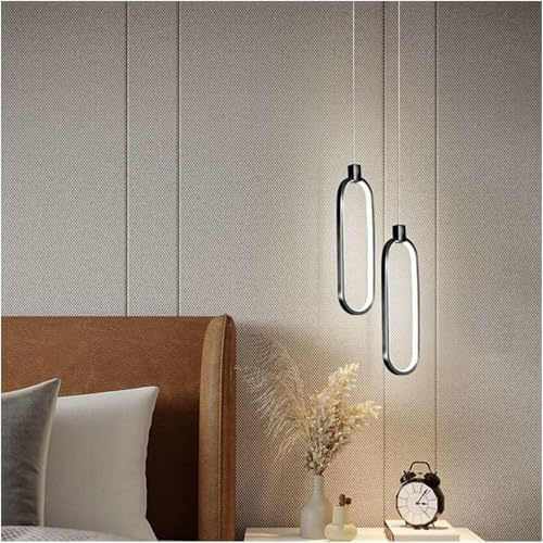 UQACHG Lámpara De Pared para Sala De Estar, TV, Fondo, Rejilla De Alambre Largo De Cobre, Lámpara De Araña Roja para Dormitorio, Lámpara De Araña Led Moderna, Lámpar