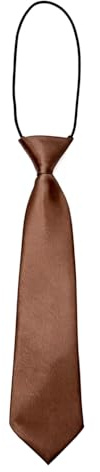 JZK Pre-Tied Kids Tie for Boys Height Under 130cm 2-8 Years Old Little Children Elastic Necktie for Wedding Birthday Party Funeral Graduation