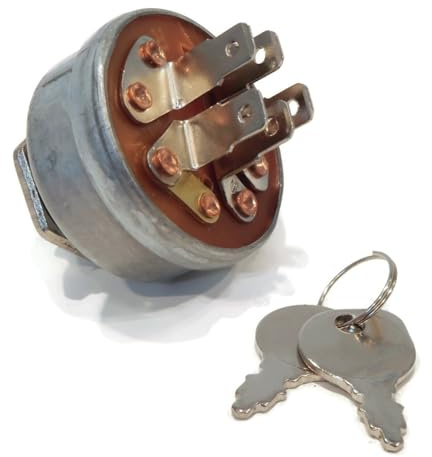 Jonyandwater AM103286 AM32318 Ignition Key Switch for Toro 12-8140 John Deere 214 216 314 317,#id(reliableaftermarketpartsinc_12322181932868