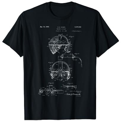 Brevet de lunettes de soudeur, masque de soudeur T-Shirt
