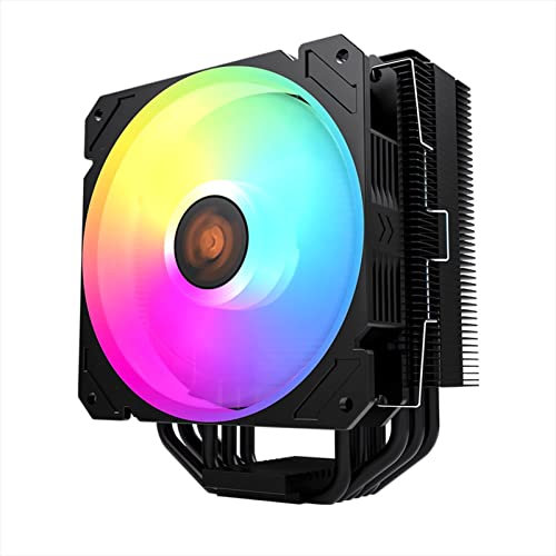 Noua Arcade ARGB Dissipatore di Raffreddamento per CPU TDP 180W 6 Tubi di Calore a Contatto Diretto e Ventola PWM Addressable 5V ADD RGB da 120 mm Compatibile LGA 1200 115x 1366 AM4 AM3 AM2
