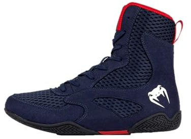 Venum Herren Contender Boxschuhe, Marineblau/Rot