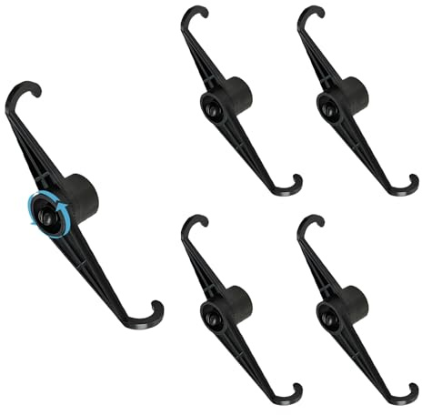 Qurygin Clip piegatrici per piante, supporto per piante, per giardinaggio, angolo regolabile, per coltivare verdure, frutteto, fiori, arbusti, boccioli di pomodoro