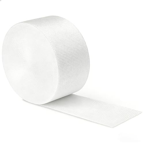 Fiberglass Cloth Roll-2 Inches*99 Feet Non Adhesive Fiberglass Repair Tape Plain Weave Fiberglass Cloth Roll for Joint Repair, Reinforcement, Resin Saturation, Heat-Resistance (2 in x 99 FT)