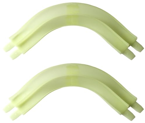 Tracer Racers Speedway Track Corner Add On Track Module for Green Tracer Racers R/C and Other 1.64 Scale Non-Slot Track Sets