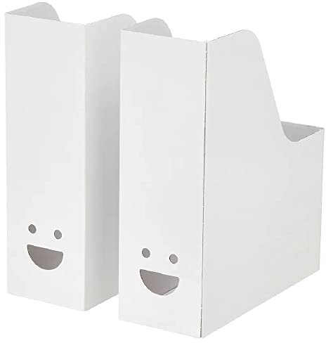 I-K-E-A TJABBA Magazine File Holder, White 2 Pack