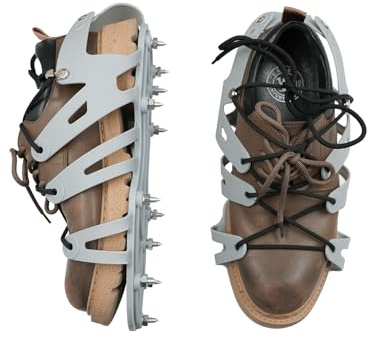 ROLLINGDOG Spiked Shoes-Floor Epoxy Shoes with 1 Short Spikes Perfect For Epoxy Floor,Overlays,Cover Installation