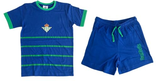 Real Betis | Pijama Verano Azul Y Verde T6 Producto Oficial