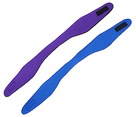 Sosoport 2stücke Schwimmstirnband Aus Neopren Verstellbar Ohrschutz Beim Schwimmen Tauchen Yoga Für Erwachsene Und Junge Mädchen Haarband Robust
