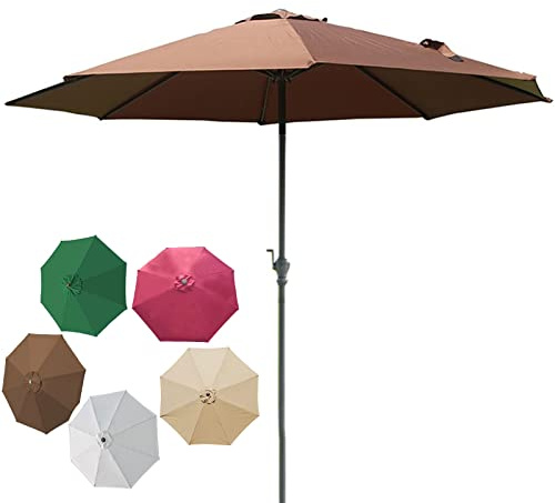 LSLYTQ Sun/Rain Umbrella, Sun Shade For Outdoor, Rain Windproof Umbrella, Round, For Balcony, Dining Tables, Gardens, Patios, Decking, Outdoor Table Umbrella good