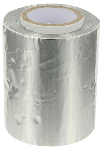 ELAYARD Feuille D'aluminium Argentée pour Manucure 500g, Outil Dissolvant Vernis à Ongles, Rouleau, Facile à Envelopper pour Salon Professionnel ou DIY