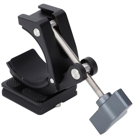 NOENNULL Abrazaderas para Fotografía, Soporte de Abrazadera de Metal Resistente, Extensión de Onda Media, Abrazaderas para Trípode de Luz de Escenario de Aleación de Aluminio, para Cámara con