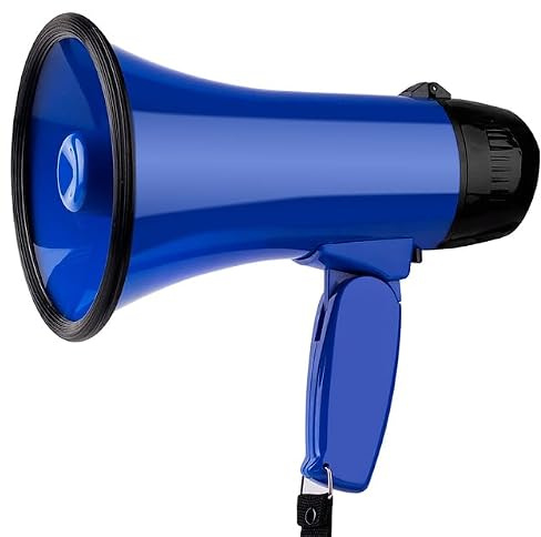 megafon, Megafonhögtalare Megafon 25w Portable Strap Grip Högtalare Record Play Horn Tour Guide