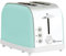 SQ Professional Dainty Legacy Toaster Kitchen 2 slice Bread Toaster with 6 Browning levels & defrost,cancel & reheat function with indicator lights 900W (Seafoam)