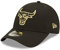 New Era Basketball Kappe Fanartikel Chicago Bulls 9Forty Cap verstellbar schwarz Gold - One-Size