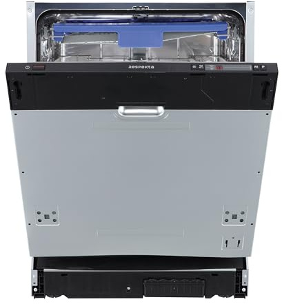 Respekta Anesa Einbaugeschirrspüler vollintegriert GSP60BAV, 60 cm / 9 Programme/Aquastop/Automatische Türöffnung/Weinglashalter / 42 dB/Energieeffizienzklasse B