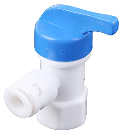 Válvula de bola de ángulo del tanque 1/4 tubo para el purificador del sistema del filtro de la ósmosis reversa del RO